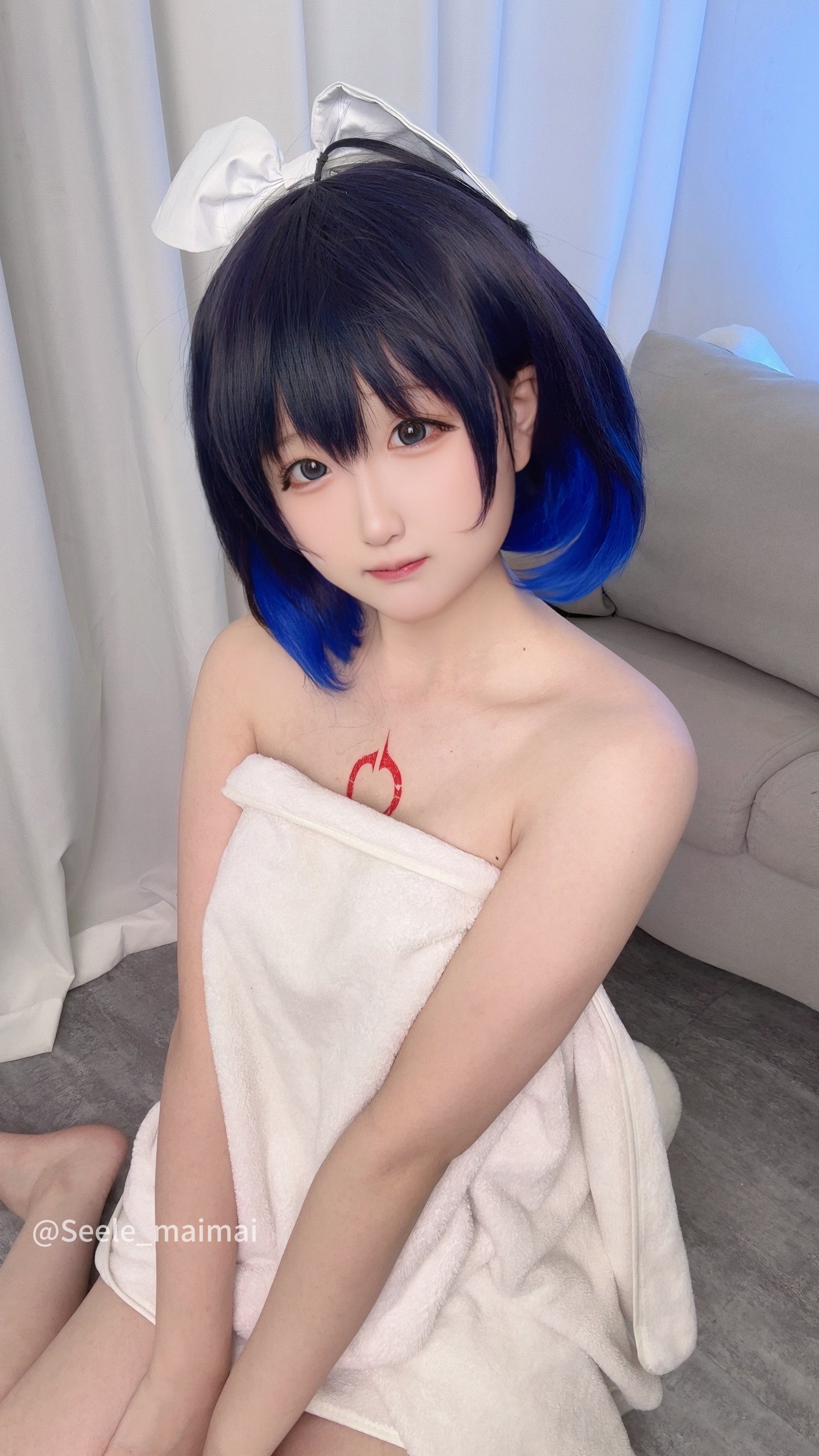 Seele麦麦崩崩温泉主题写真｜温泉场景高清套图（59P-196MB）插图3