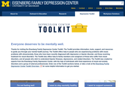 depression toolkit homepage