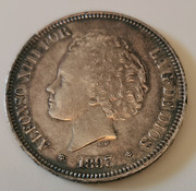 5 Pesetas 1893. Alfonso XIII. PGV. Opinión sobre estado conservación IMG-20190629-125927