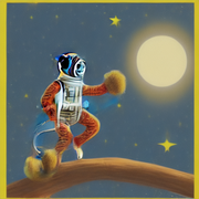 23. 07886-948574399-monkey astronaut, bright, bright, bright, bright-21