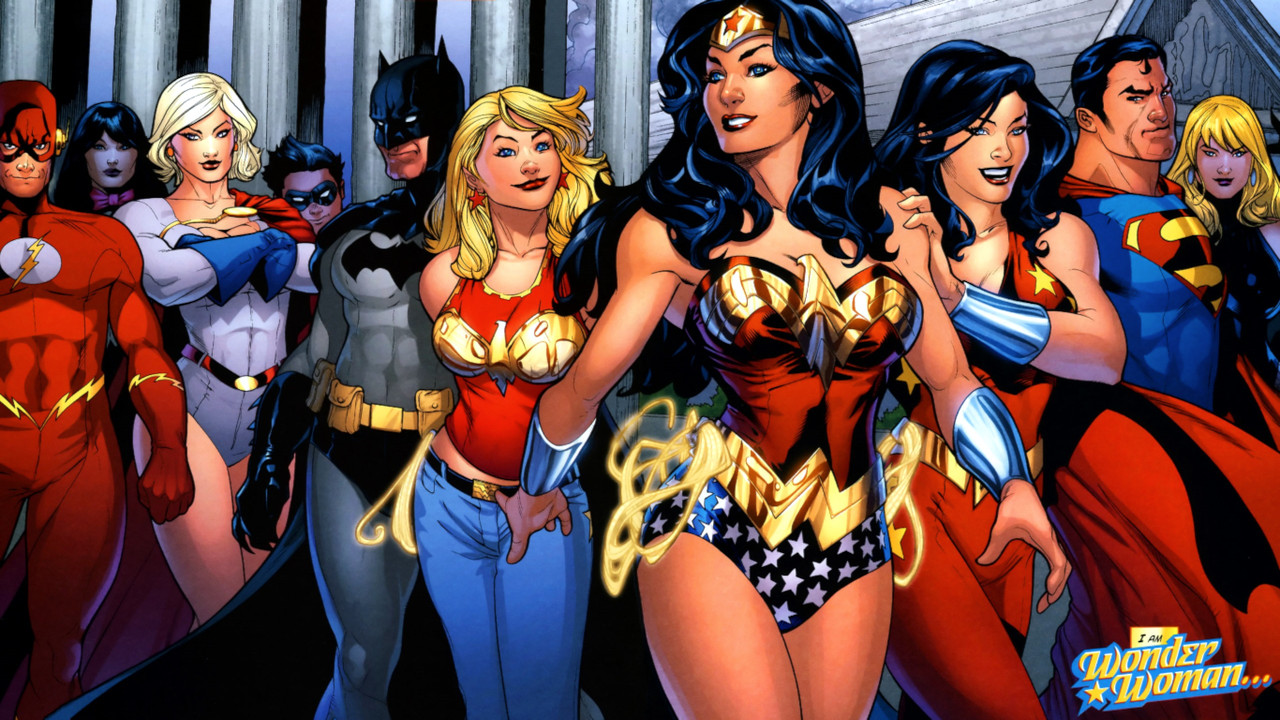 Wonder Woman and friends
