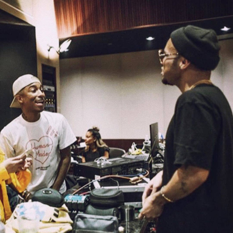 Pharrell & Anderson Paak In 2018