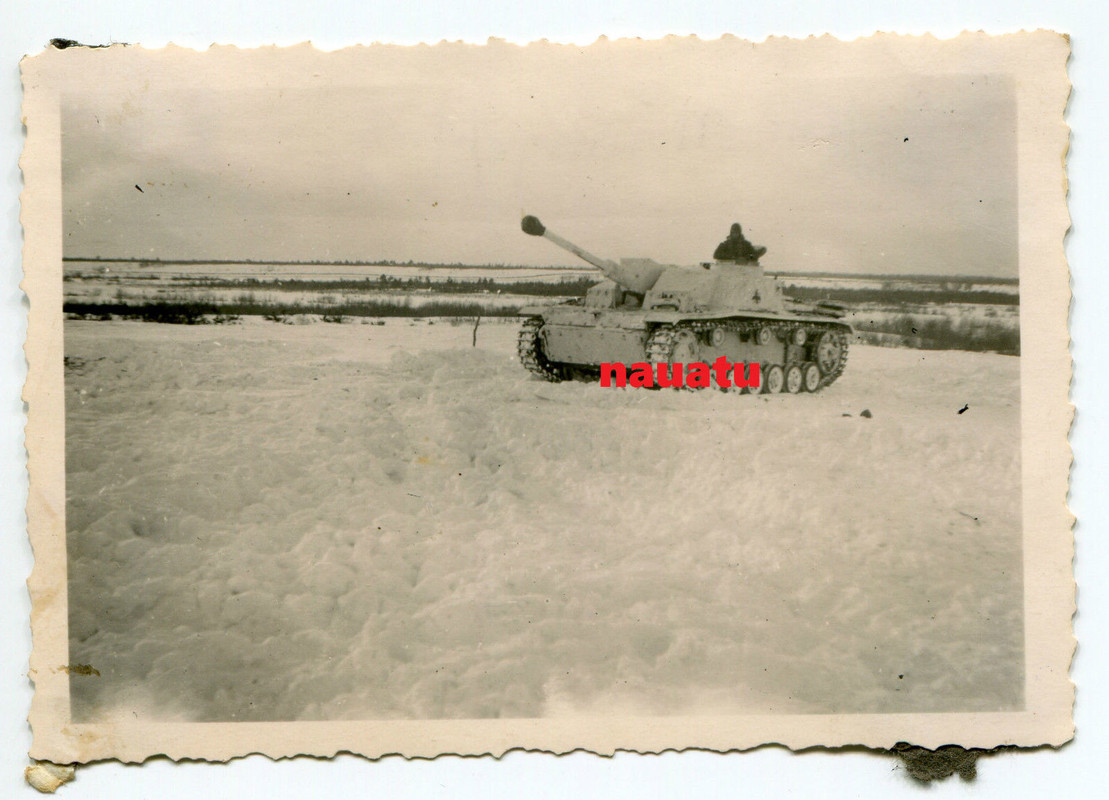 Foto Russland Sturmgeschütz STUG III Langrohr we