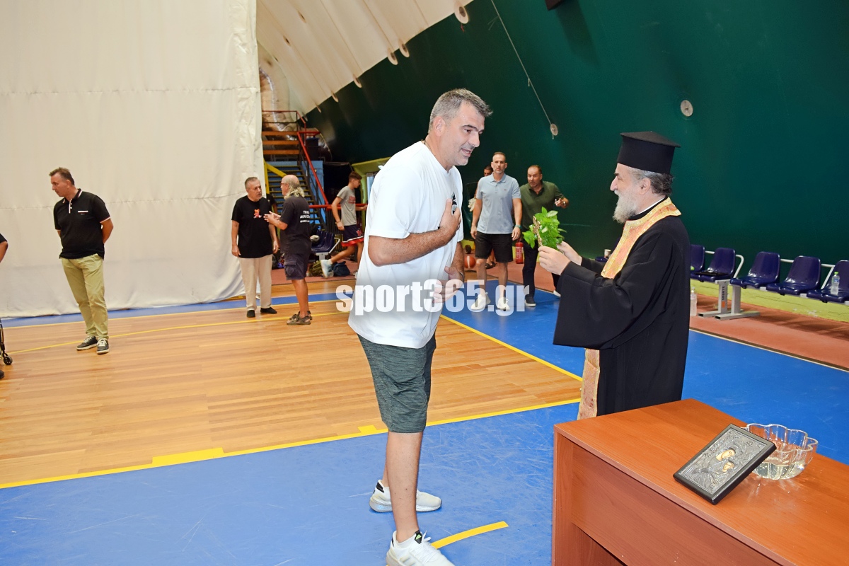 , Αγιασμός και ευχές για μια επιτυχημένη σεζόν στην Καλαμάτα B.C. (φωτογραφίες και βίντεο)