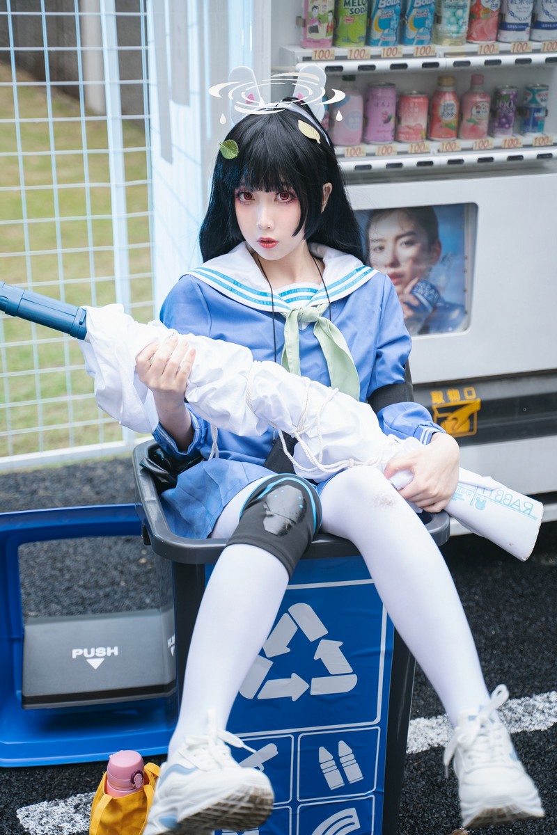 小和甜酒 蔚蓝档案 霞沢美游 Cosplay 高清写真图包 [82P-0.98GB]插图3