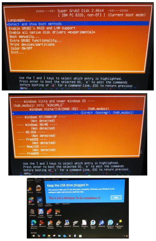 USB Tethered SSD Boot