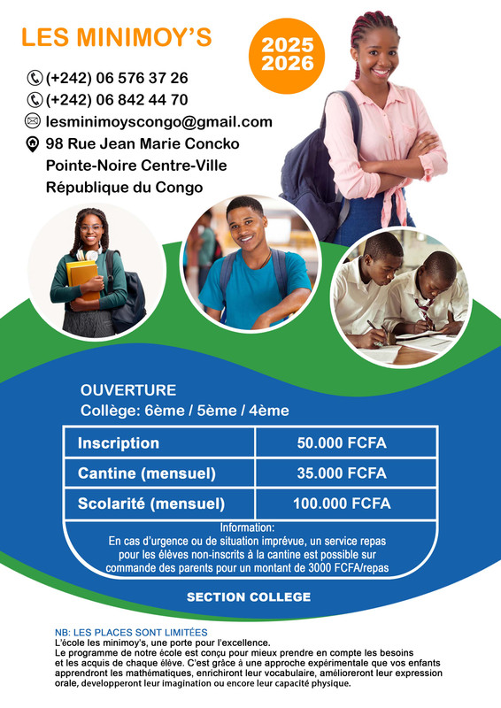 INSCRIPTIONS MINIMOYS