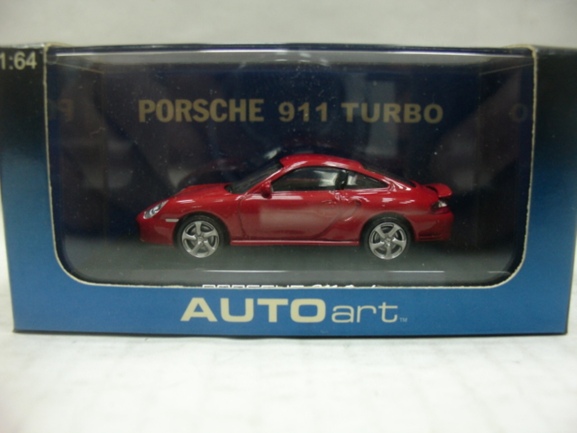WOW EXTREMELY RARE Porsche 996 911 BiTurbo 420HP 2000 Red 1:64
