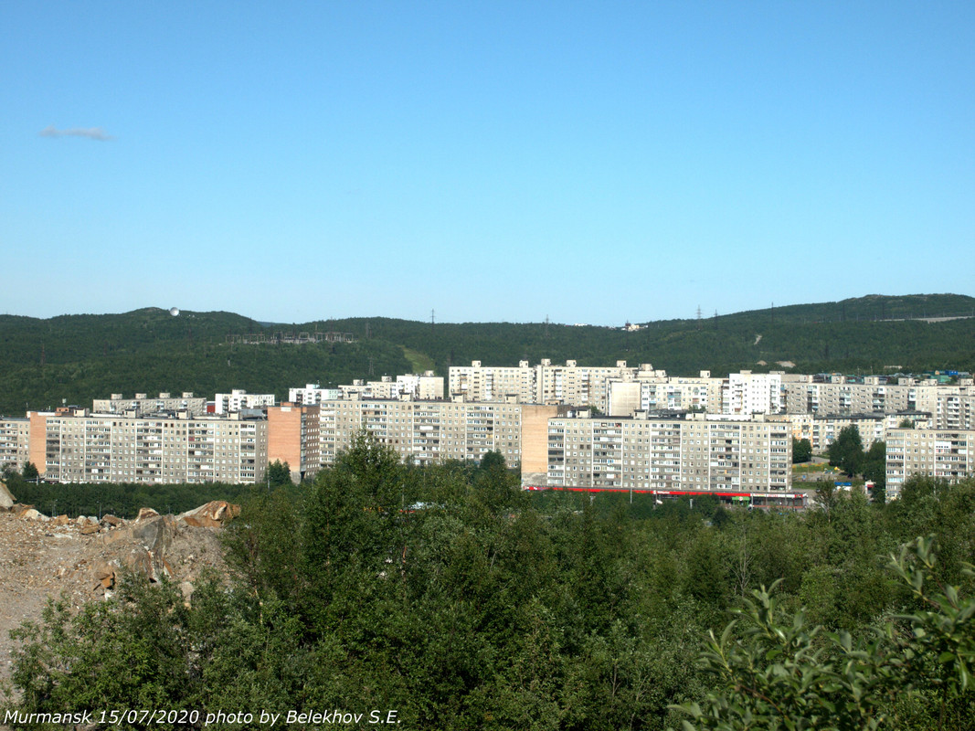 Мурманск, Карьерное озеро