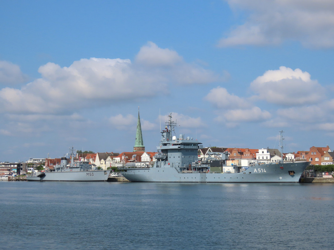 2024-08 Ostpreußenkai (M53 Skalvis & A514 Werra)