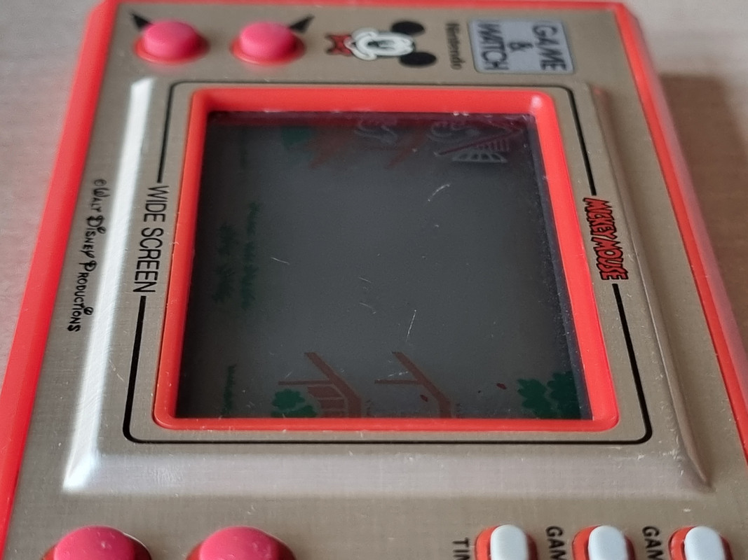 NINTENDO GAME & WATCH : MICKEY MOUSE ( MC-25 ) WIDESCREEN NINTENDO GAME & WATCH : MICKEY MOUSE ( MC-25 ) WIDESCREEN