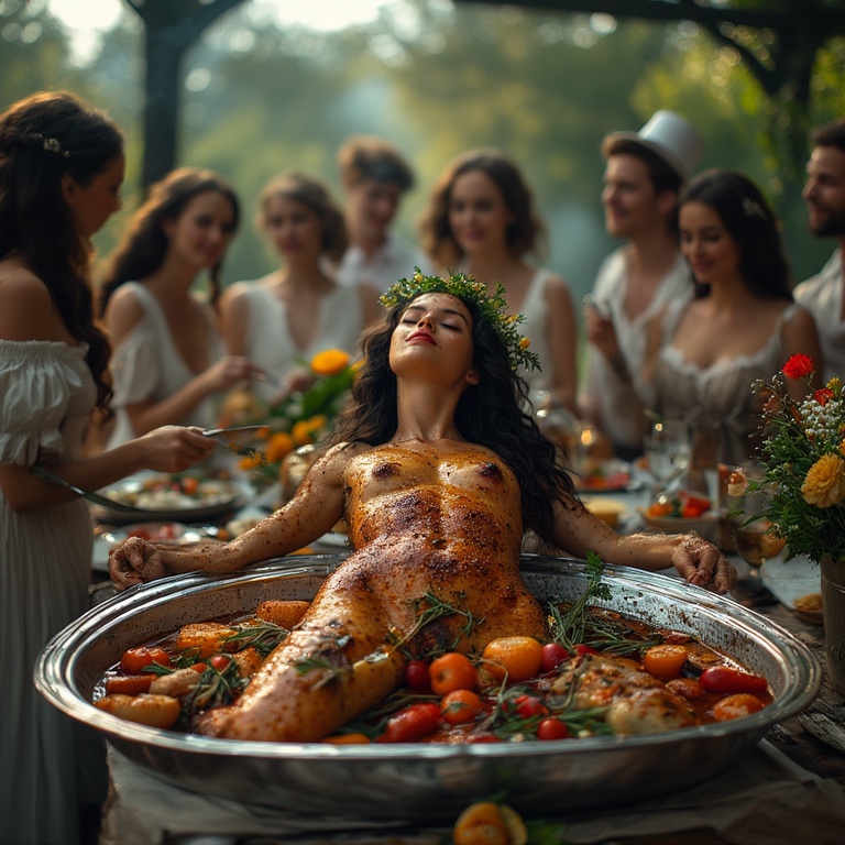 Garden wedding wom served Blackh 0 47