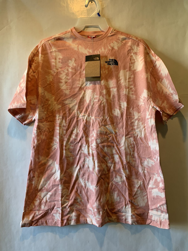 The North Face Womens Small T Shirt Dress Tie Dye Print
