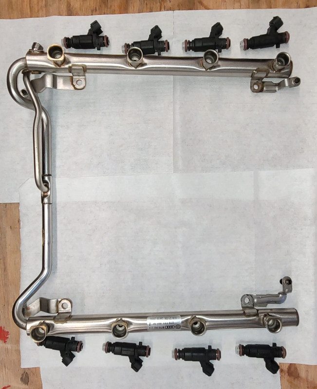 26 injector fuel rail