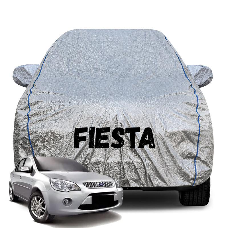 Fiesta Silver Car Cover