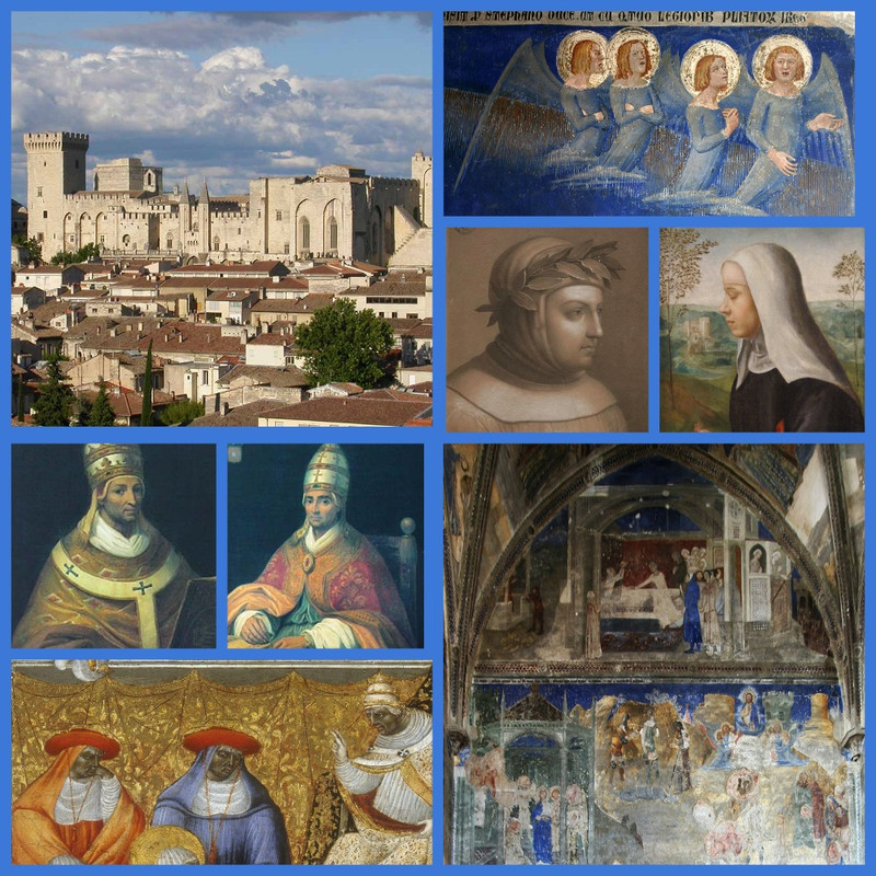 коллаж_авиньон_папский_дворец