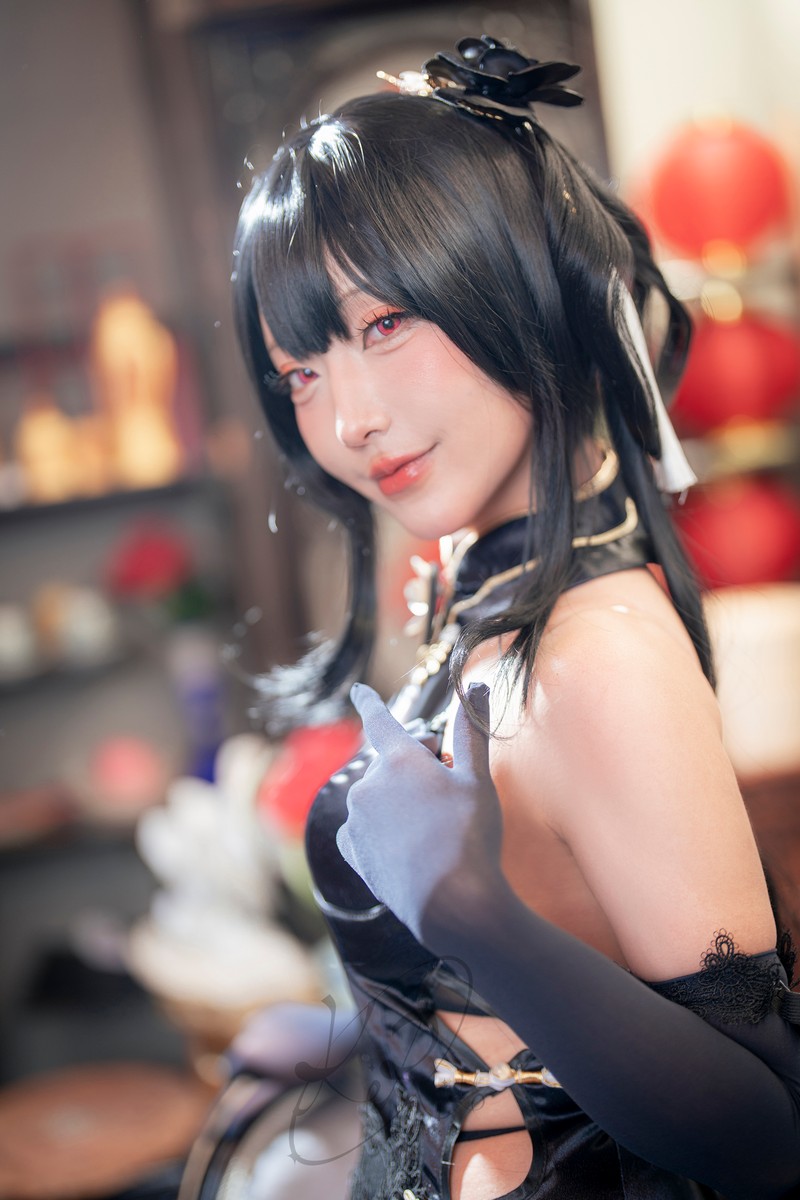 切切Celia 镇海 Cosplay Azur Lane 写真图集 32P插图1