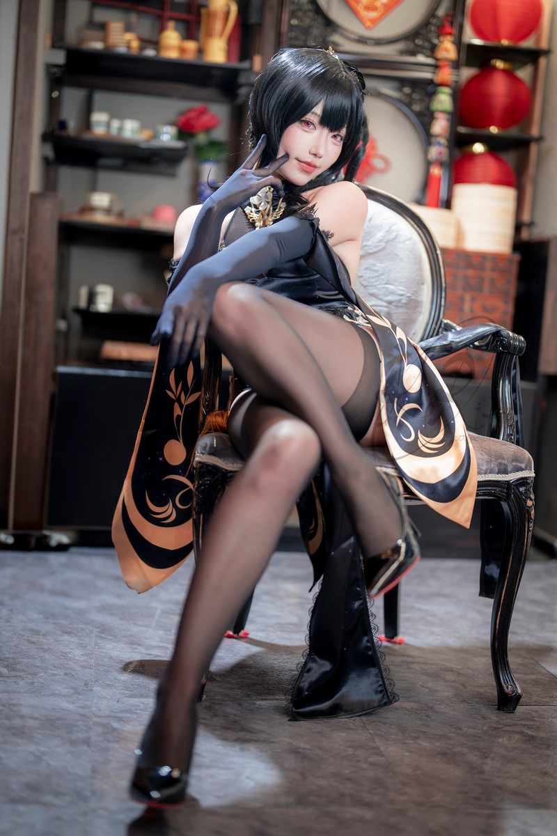 切切Celia 镇海 Cosplay Azur Lane 写真图集 32P插图8
