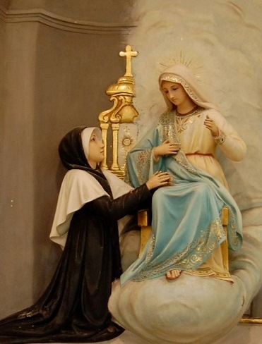 Suor Caterina Labouré e l’apparizione di Rue du Bac dans Apparizioni mariane e santuari Santa-Caterina-e-Maria