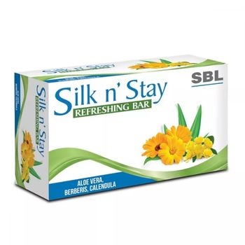SBL Silk N Stay Aloe Vera, Berberis And Calendula Soap (75g)