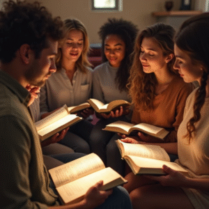 Mockup do Ebook Panorama Bíblico e Guias de Estudo