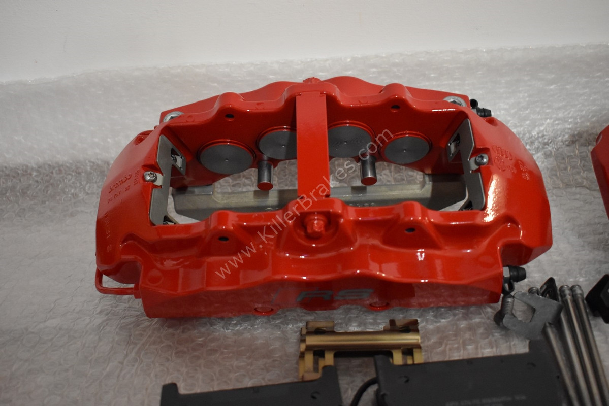 Audi RS Full Big brake upgrade Brembo 8Pot Calipers 370mm Brake 