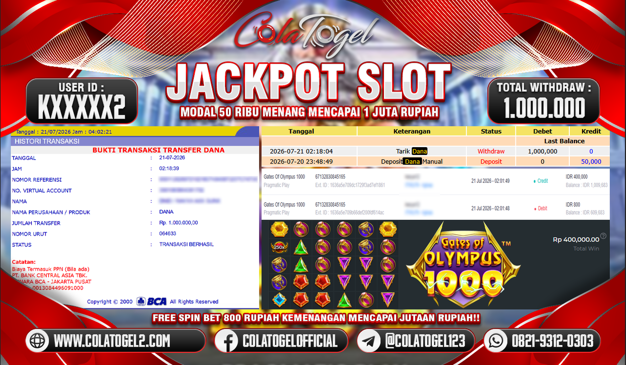 JACKPOT SLOT GACOR!!