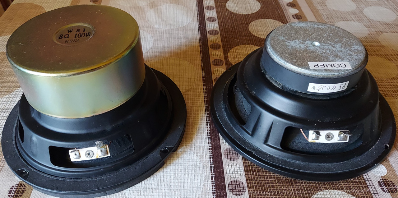 1 100w 8ohm si 25w 4ohm