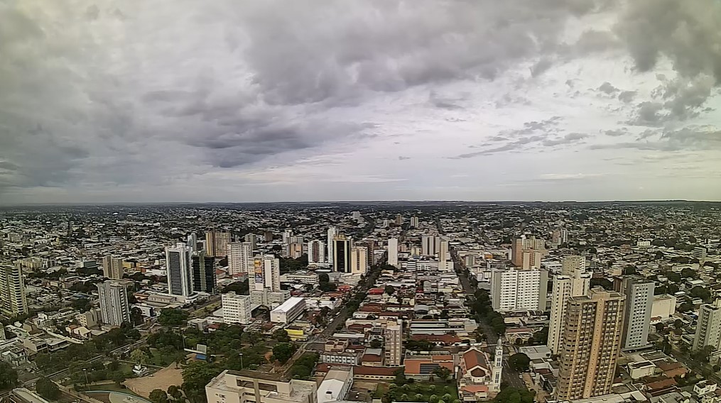 Campo Grande nesta manhã de segunda-feira