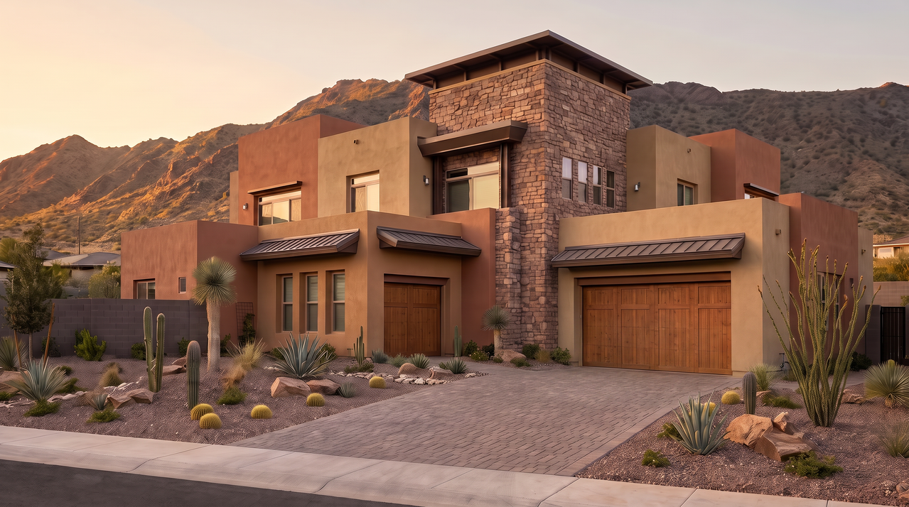 A condominium building in Tucson, Arizona