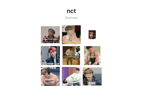 Stiker WhatsApp NCT