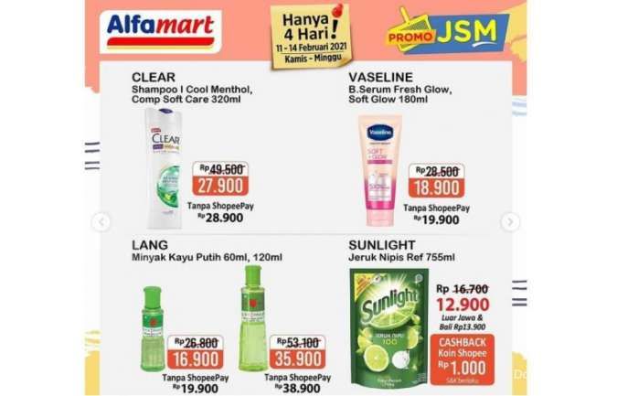 Katalog Promo JSM Alfamart 11-14 Februari 2021