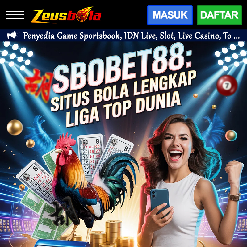 SBOBET88: Situs Bola Online Lengkap Liga Top Dunia image 1