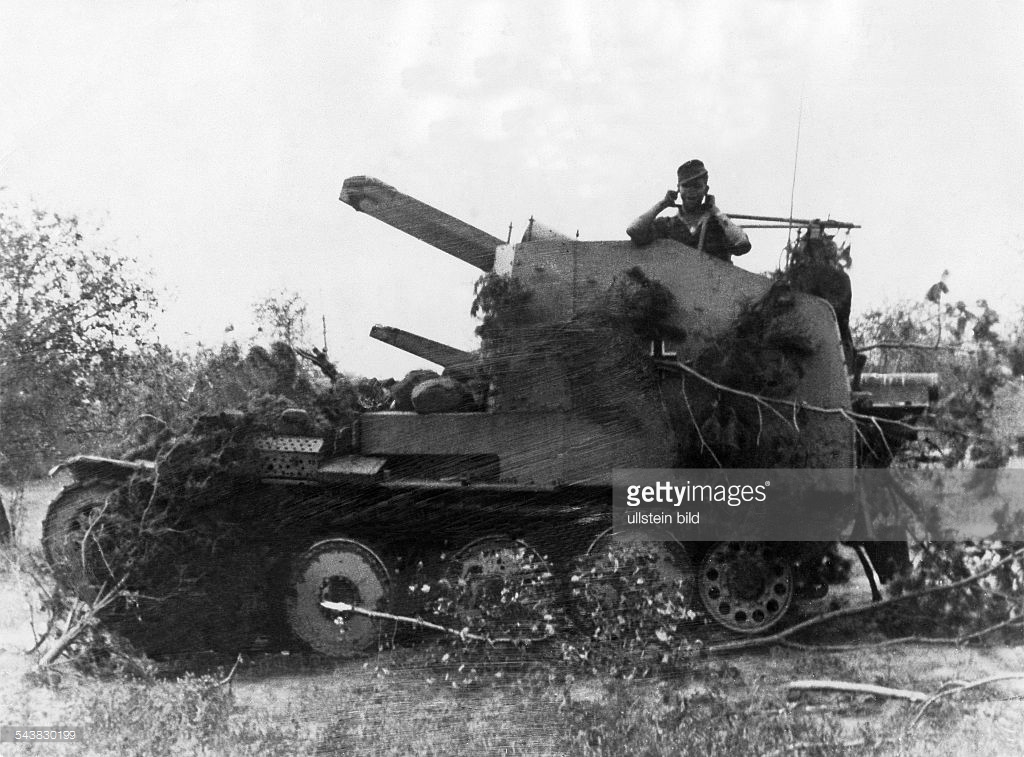 Self propelled 15cm gun Grille (sdkfz 138-1) of 