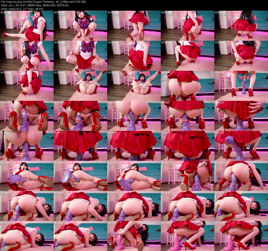 Huge.toy.play.and.Bad.Dragon-Tweetney.-.4K_2160p