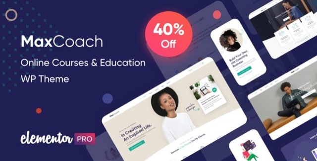 MaxCoach – Online Courses & Education WP Theme