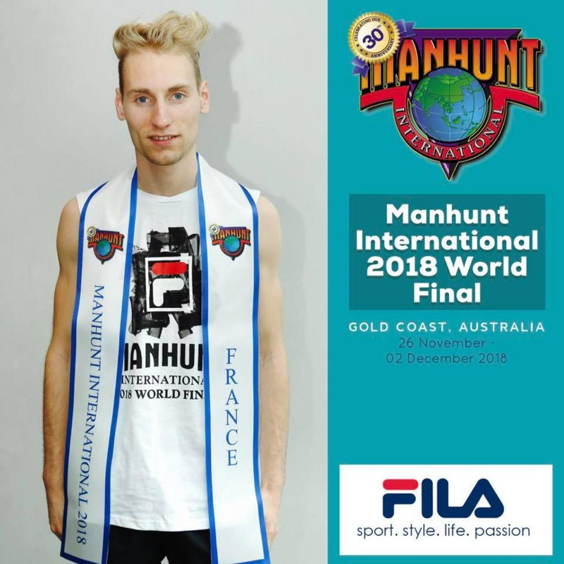 ✡✡✡✡Road to MANHUNT INTERNATIONAL 2018 - Gold Coast, Australia on 26 Nov - 2 Dec 2018 ✡✡✡✡ RESULTS!!! - Page 4 FRANCE-1