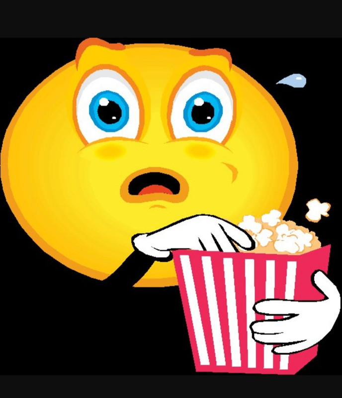 Картинка с попкорном мем