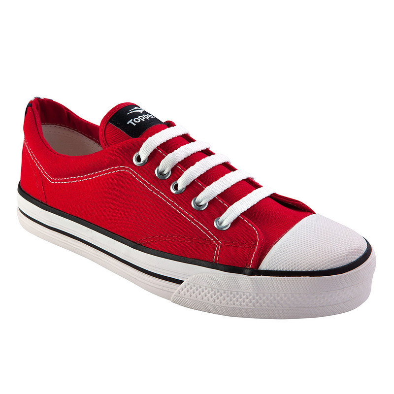 Zapatilla lona roja | Ripley.cl