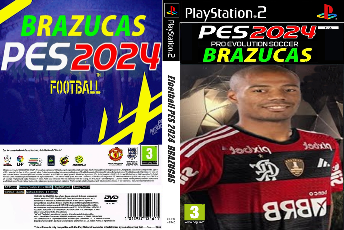 Efootball PES 2024  BRAZUCAS - Nova Versão  (Dezembro)