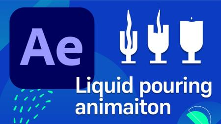 After Effects Liquid Pouring Animation