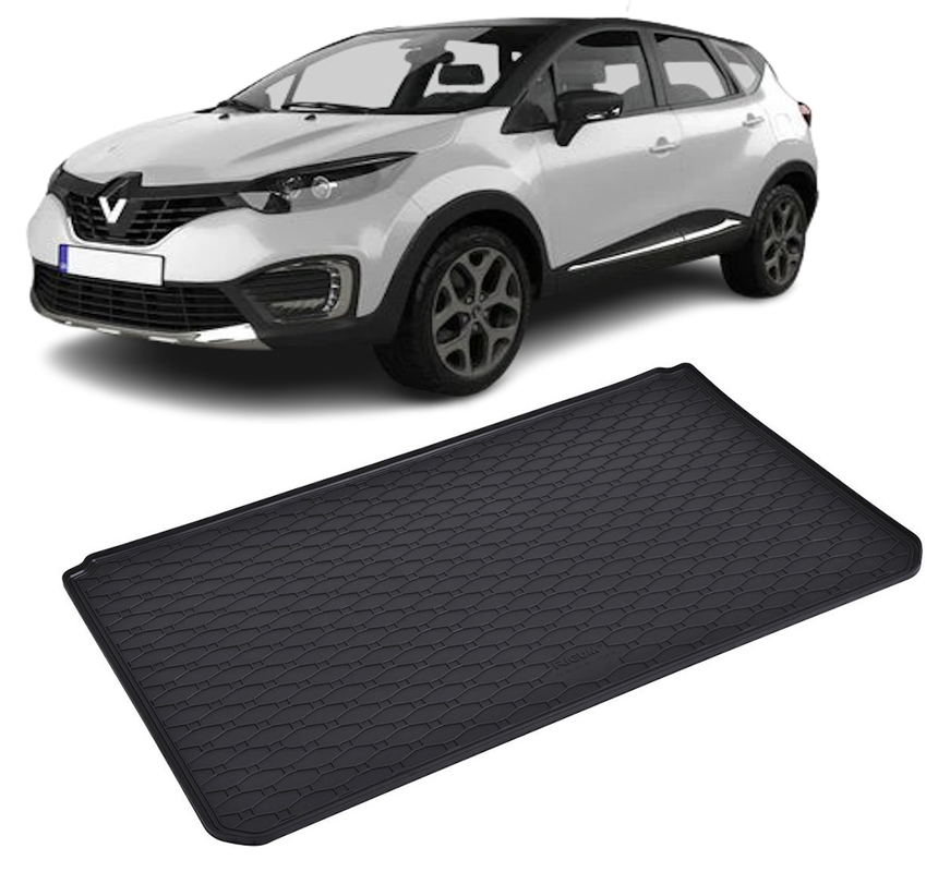Tavita auto RENAULT Captur 2013-2019, protectie portbagaj, Cri-Flo, din cauciuc 100%, compatibil cu autoturismul RENAULT Captur