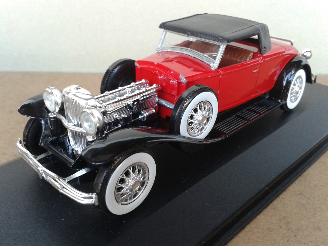 1931 Duesenberg J Murphy Convertible Victoria 2 (Solido - nº39 Coches inolvidables Salvat) (1)