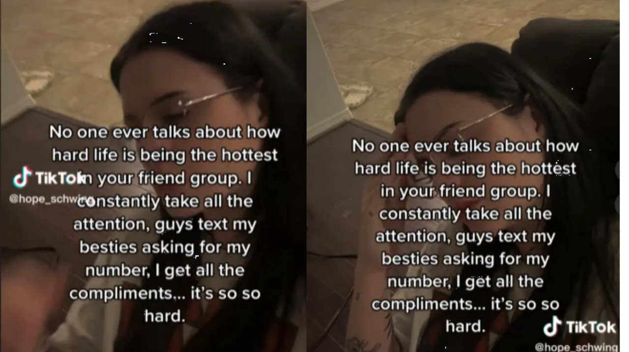 TikToker dice que no tiene citas por ser demasiado sexy, se hace viral