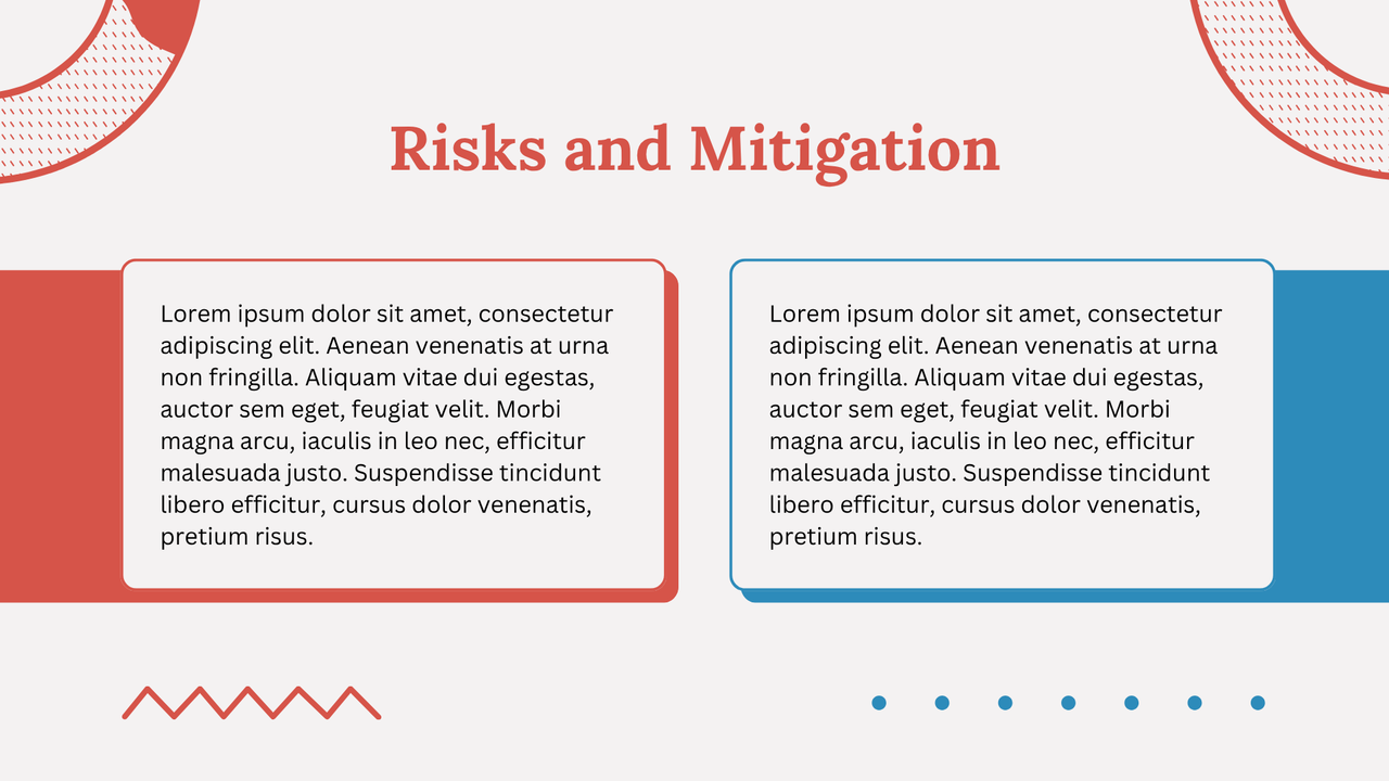 Red Blue Colorful Minimalist Project Presentation