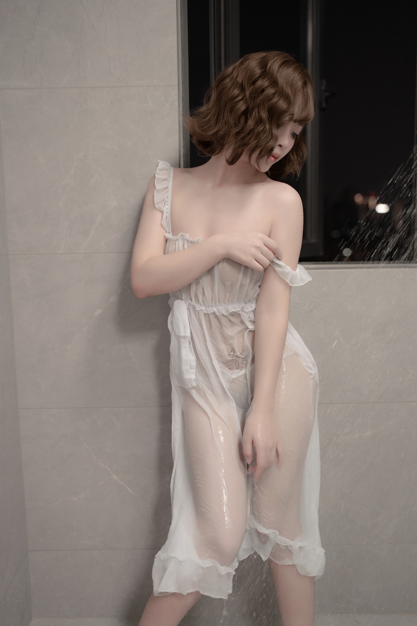 Bangni邦尼 – 湿身主题 写真集（84P-9V-1.48GB）氛围感大片插图4