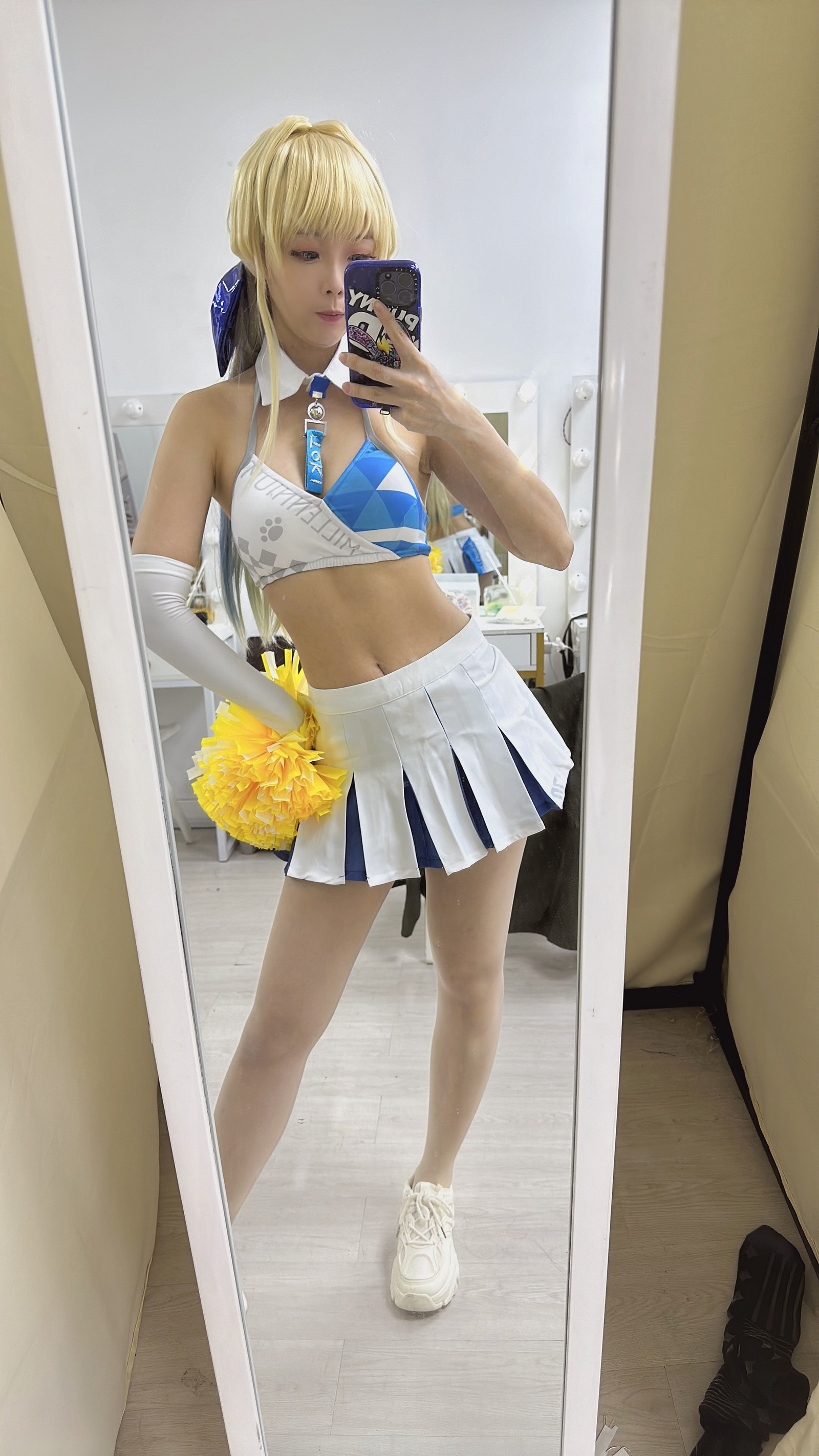 Maou Mo – Cheerleader Toki 啦啦队 Cos 写真（21P-70.3M）青春活力风插图1
