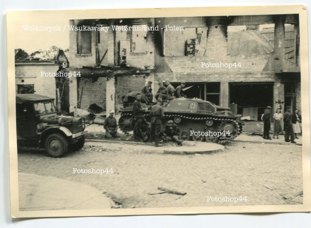 Foto Polen Sturmgeschütz , Stug. , Panzer Wolkow
