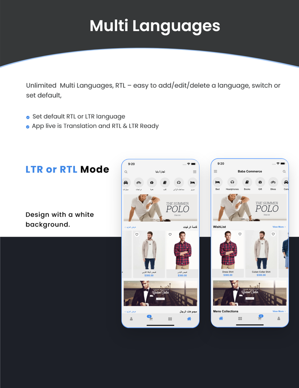 Apps Shop UI kit (POS) - React Native & Ionic Angular E-Commerce Templates (Grocery,Food, Fashion) - 7