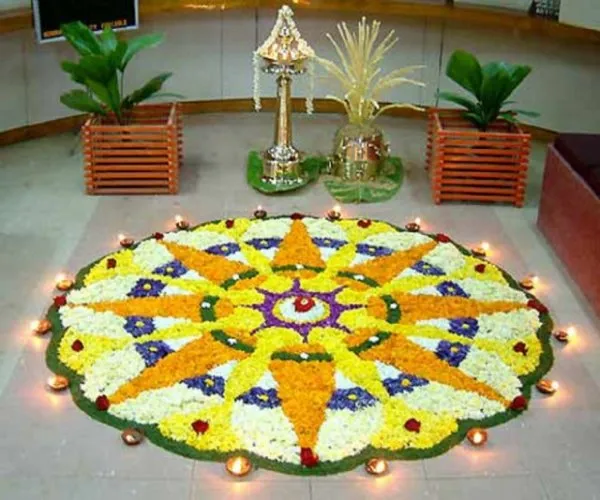 Onam Pookalam Magic